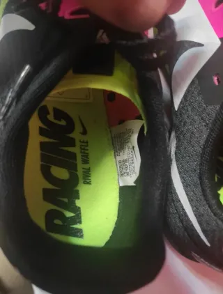 Nike Zoom Rival Waffle 6 Verde/Rosa