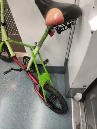 Bicicleta 14 Plegable Camping Adulto Joven