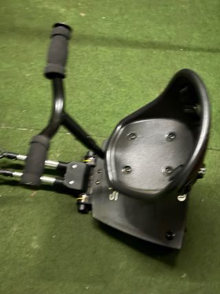 Caballito balancín con ruedas y silla