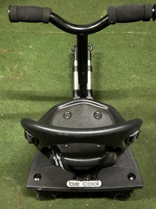 Caballito balancín con ruedas y silla