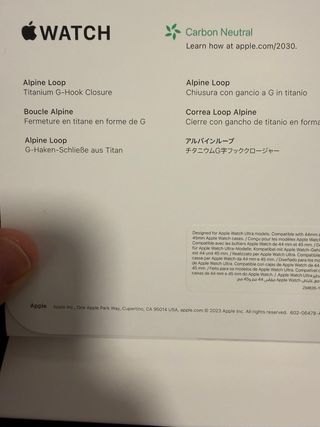 Apple Watch Ultra 2 Batería 100%