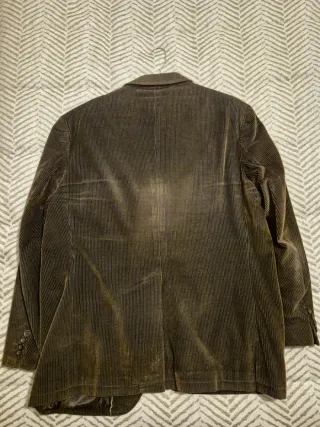 Americana pana marrón