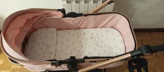 Carrito Bebé Chipolino TRÍO Rosa