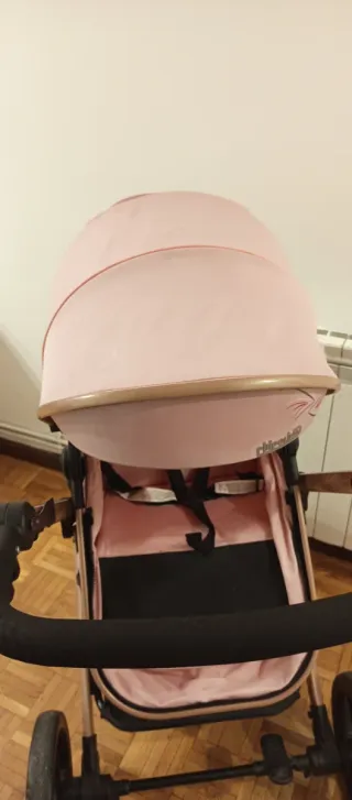 Carrito Bebé Chipolino TRÍO Rosa