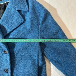 Abrigo Cortefiel Azul Textura Talla L (Oversize)