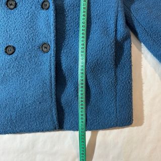 Abrigo Cortefiel Azul Textura Talla L (Oversize)