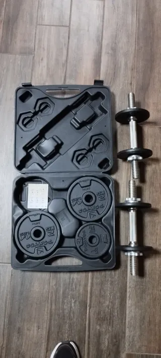 Maletín Mancuernas 20 kg