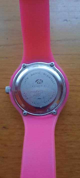Reloj Marea Rosa y Blanco