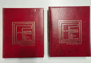 2 tomos de Francisco Franco