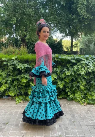 talla 38, dos usos, 100% poliéster, no es elástico