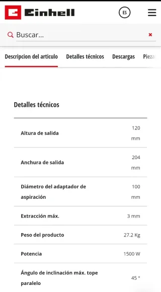 Cepillo Regruesador Einhell !! OFERTA!!