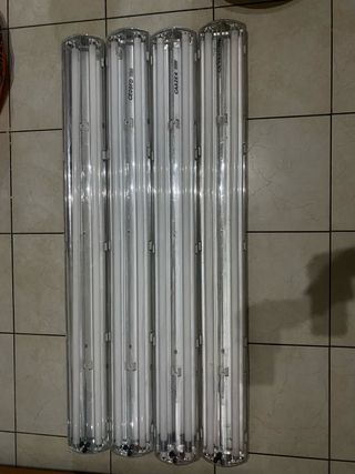 Plafoniere Neon Lunghe 155cm (4 pezzi)