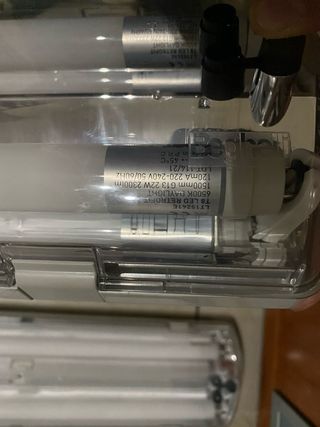 Plafoniere Neon Lunghe 155cm (4 pezzi)