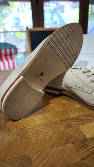 Zapatos comunión niño beige MARIA CATALAN