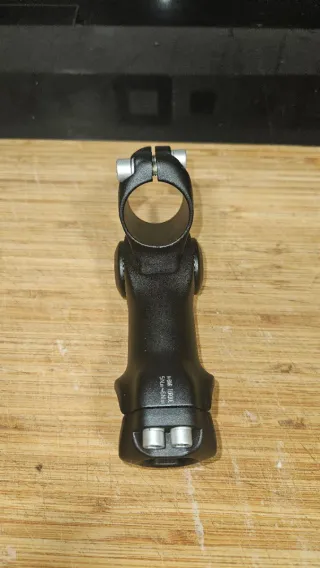 Potencia Bici Ajustable Altura y Angulo Negra