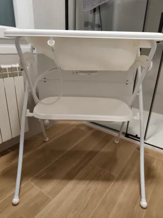 Bañera cambiador plegable bebé
