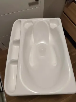 Bañera cambiador plegable bebé