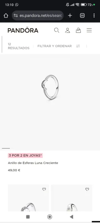 Pulsera Pandora Plata Original