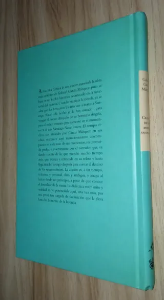 Cronica de un muerte anunciada