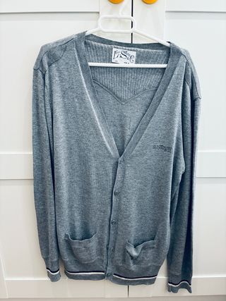 Chaqueta Cardigan Levi's Gris Talla M