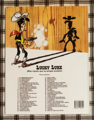 Lucky Luke BAJO EL CIELO DEL OESTE