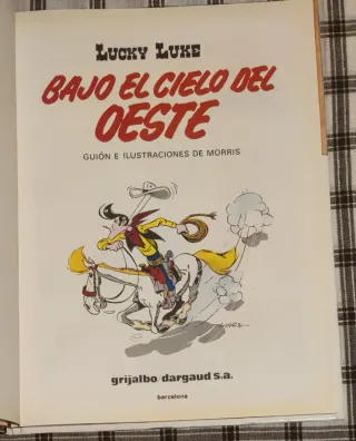Lucky Luke BAJO EL CIELO DEL OESTE