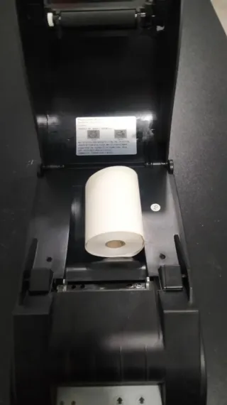 Impresora Térmica de Tickets Negra