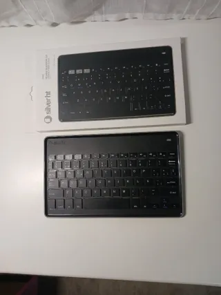 Teclado Bluetooth SilverHT Negro