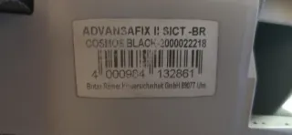 Silla coche Britax Römer Advansafix II