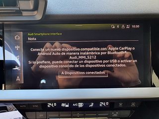 Audi A3 Sportback, CARPLAY, 6 velocidades...