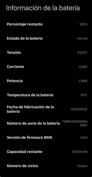 Patinete Xiaomi 4 Pro 2ª Gen, muy poco uso (62 km)