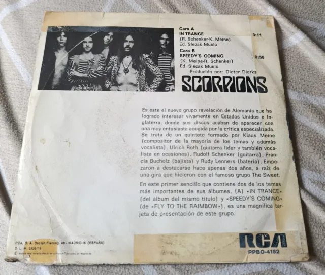 Scorpions, In trance