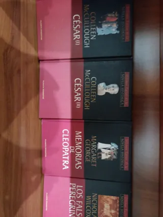 lote 3 libros de novela histórica