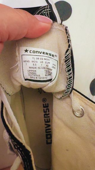 Zapatillas Converse All Star Altas Negras