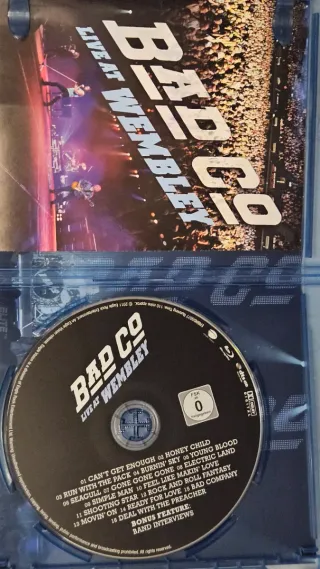 Bad Company Live at Wembley Blu-ray