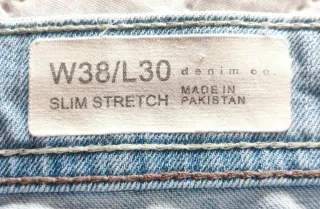 Pantalones Vaqueros Hombre Denim Co.