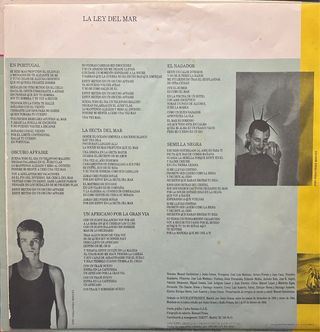 Vinilo Radio Futura La Ley Del Desierto