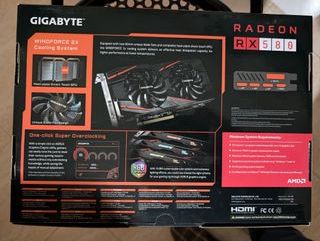 Tarjeta Gráfica Gigabyte RX 580 Gaming 8G