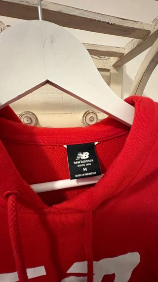 Sudadera New Balance Roja Talla M