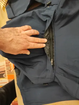 Cortavientos The North Face azul