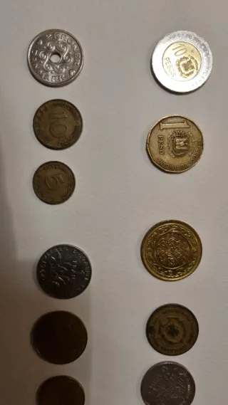 50monete varie nazioni