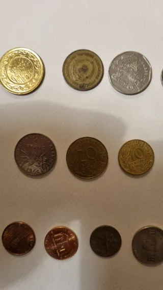 50monete varie nazioni