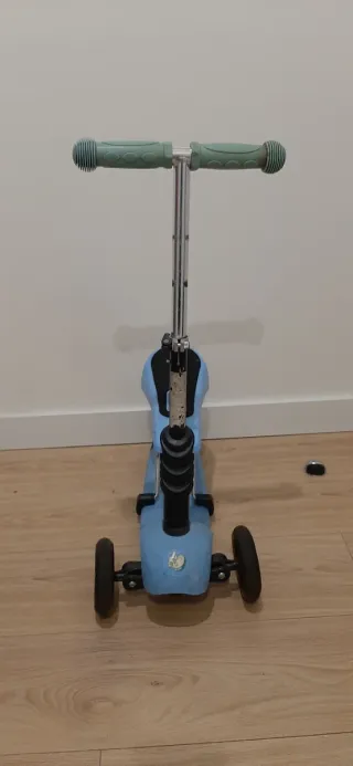 Patinete infantil 3 ruedas con asiento