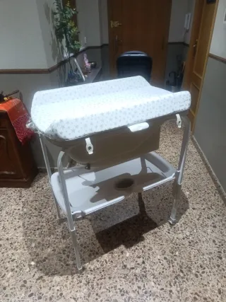 Bañera cambiador bebé Pegable Marca Jane