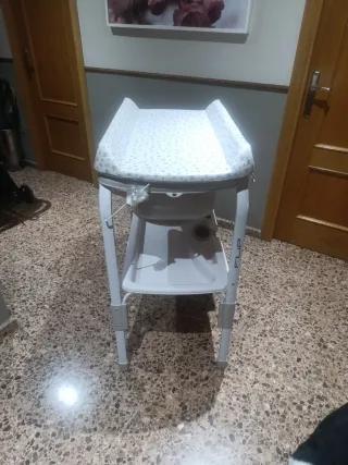 Bañera cambiador bebé Pegable Marca Jane
