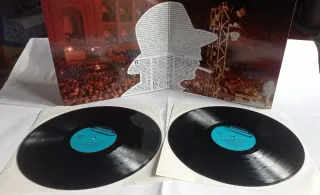 LP Gino Paoli '89 dal vivo doppio 33 giri