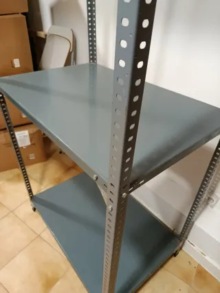 Estantería Metálica Gris Almacenaje