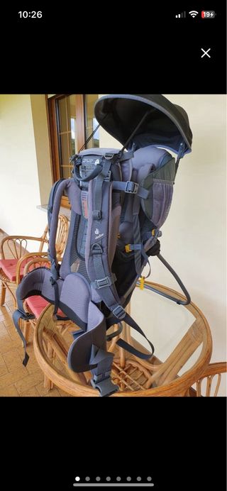 Mochila Deuter Kid Comfort 1 Plus