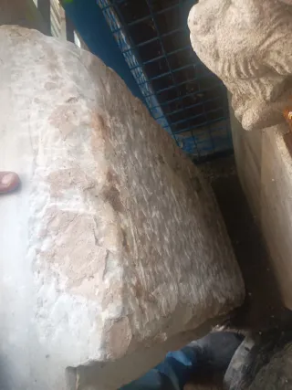 Fregadero pila de mármol doble