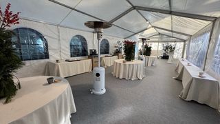 Estufa de terraza exterior